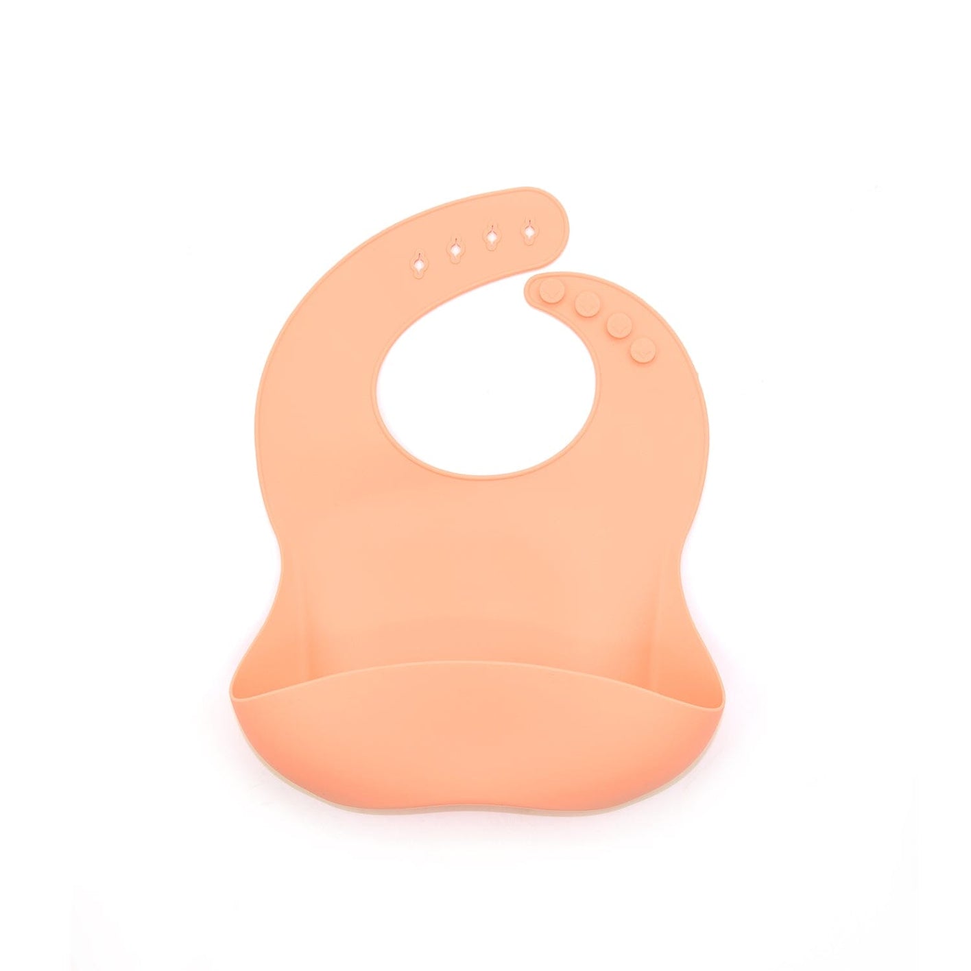 Silicone Bibs | Peach - OB