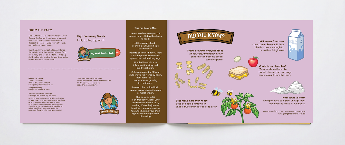 I Can Read - From the Farm (Level 1-2)