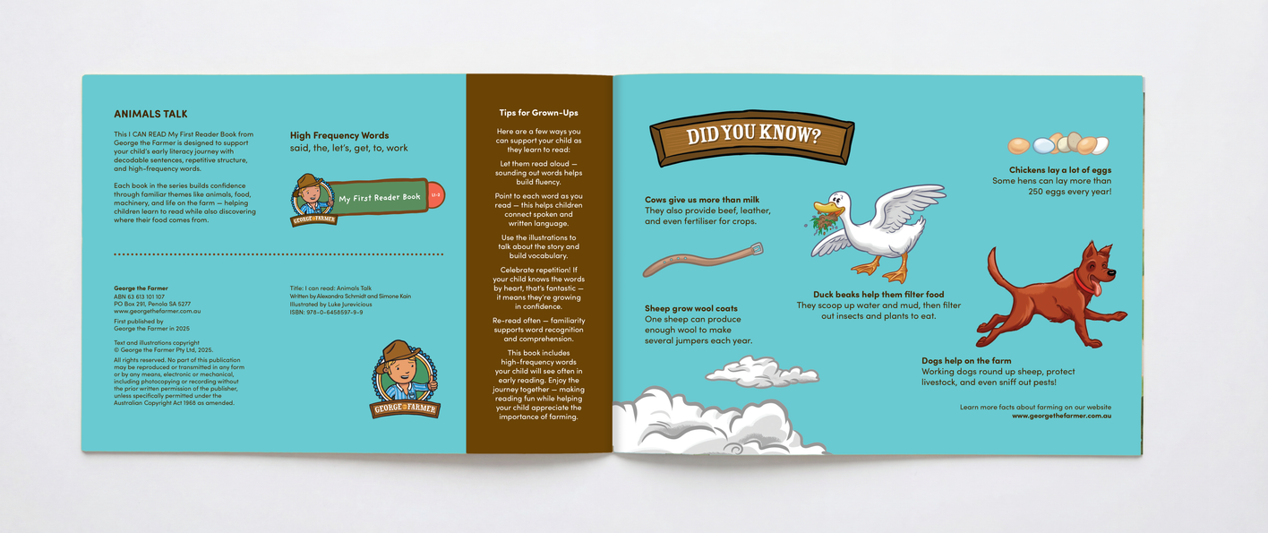 I Can Read - Animals Talk (Level 1-2)