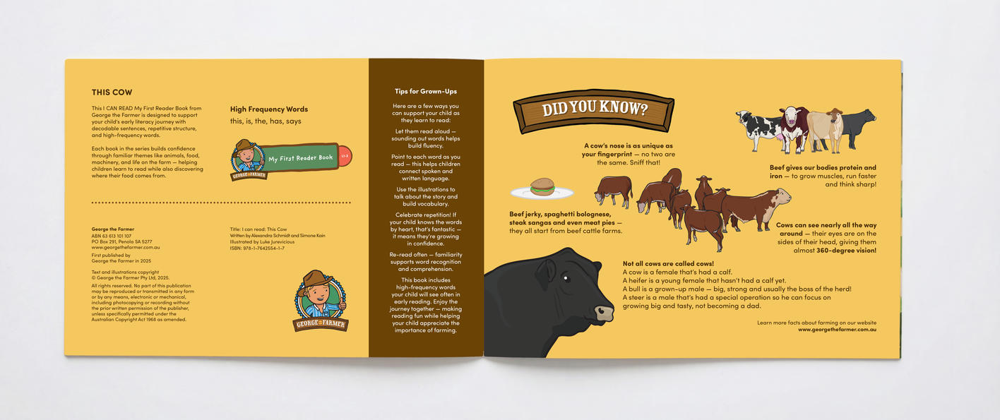 I Can Read - This Cow (Level 1-2)