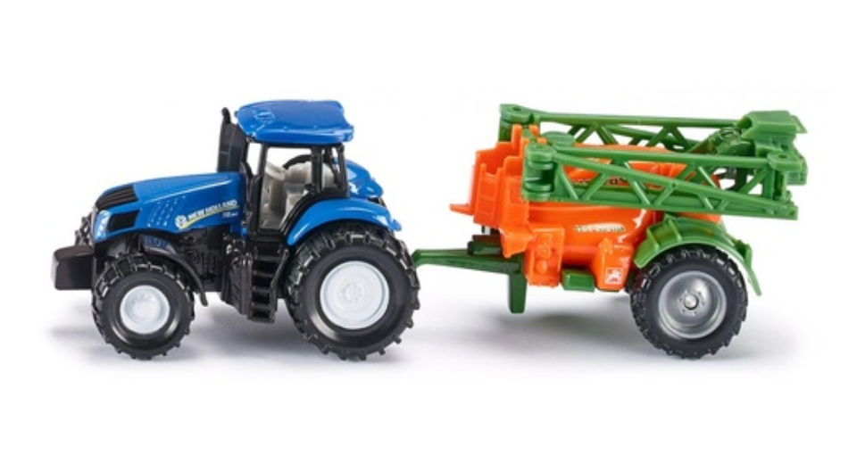 Siku - New Holland Tractor with Crop Sprayer