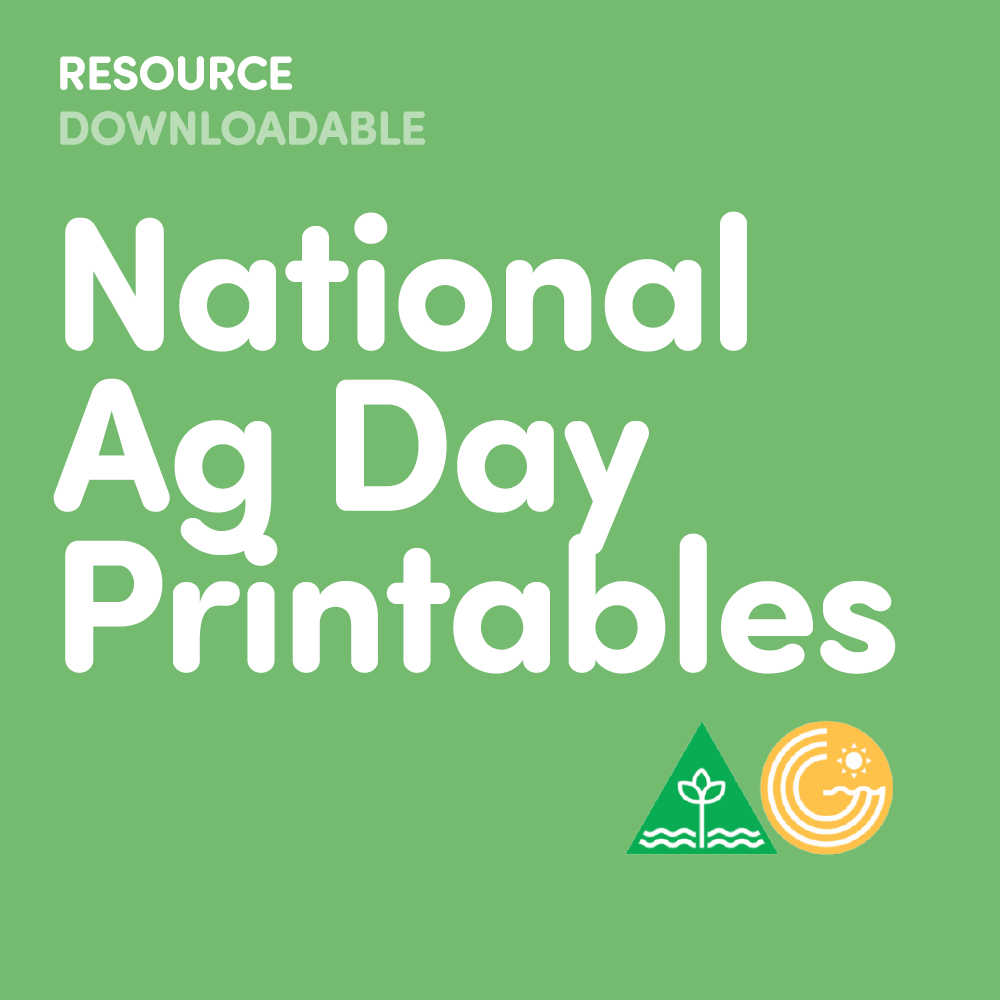 National Ag Day Printables