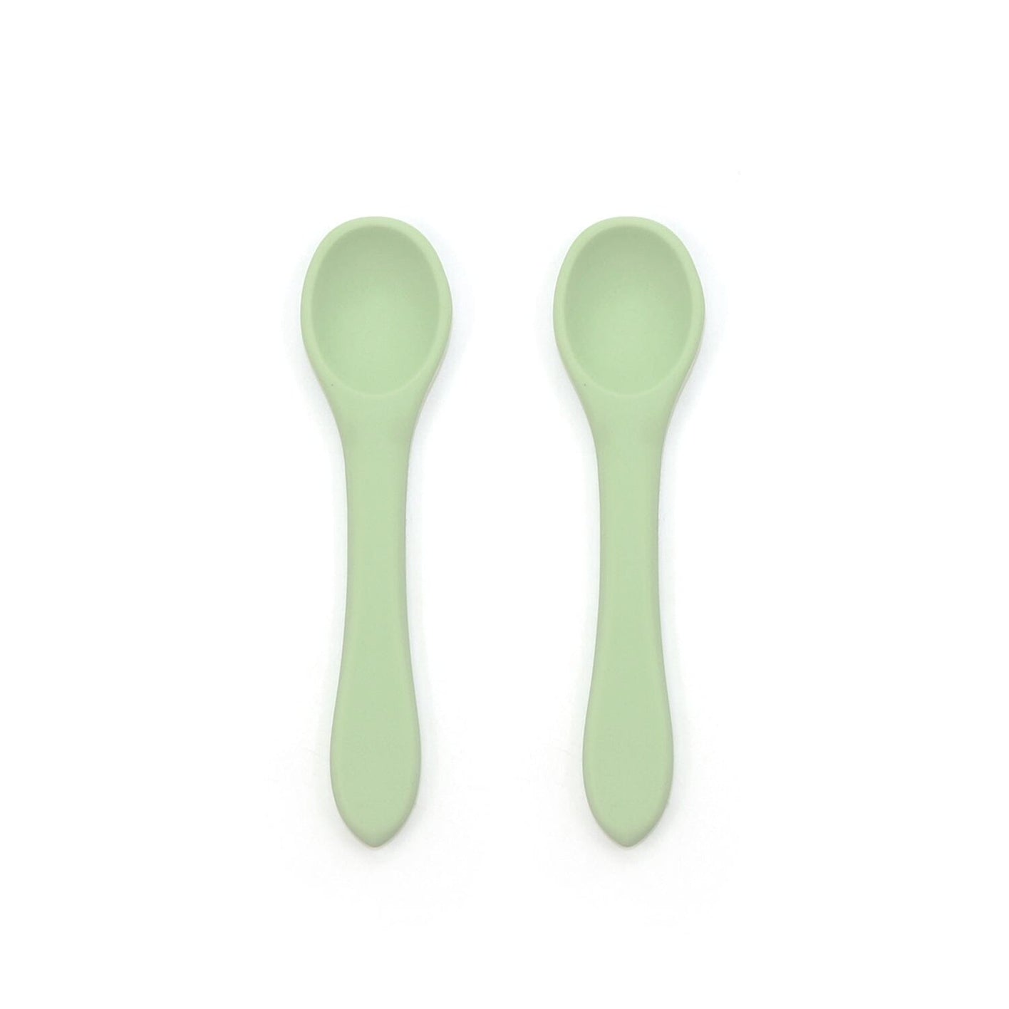 2pk Silicone Baby Spoons  - OB